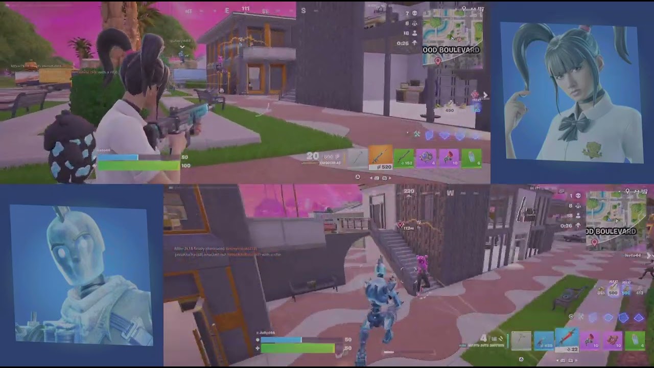 I got a victory royale in Fortnite