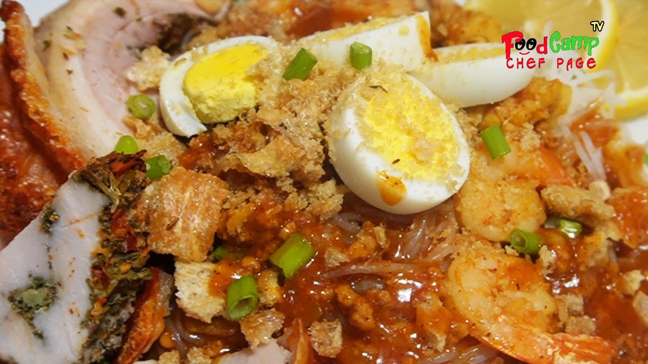 Rice Noodles with Red Sauce -  