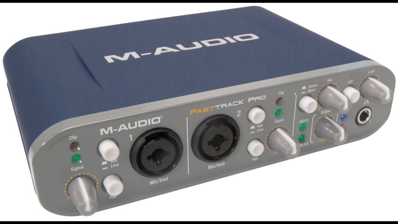 M-Audio Fast Track Pro Drivers Windows 10