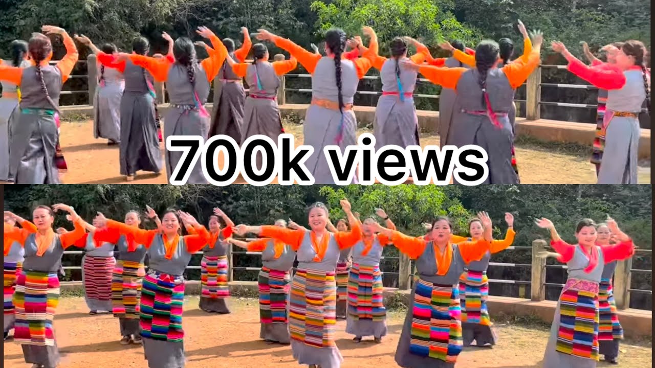New Tibetan gorshey 2022 ༼  གཡུ་སྦྲང་ལགས་འཚང་ཀ་ཤིག་ཤིག   ༽ cover dance  #tibetan  #trending #gorshey