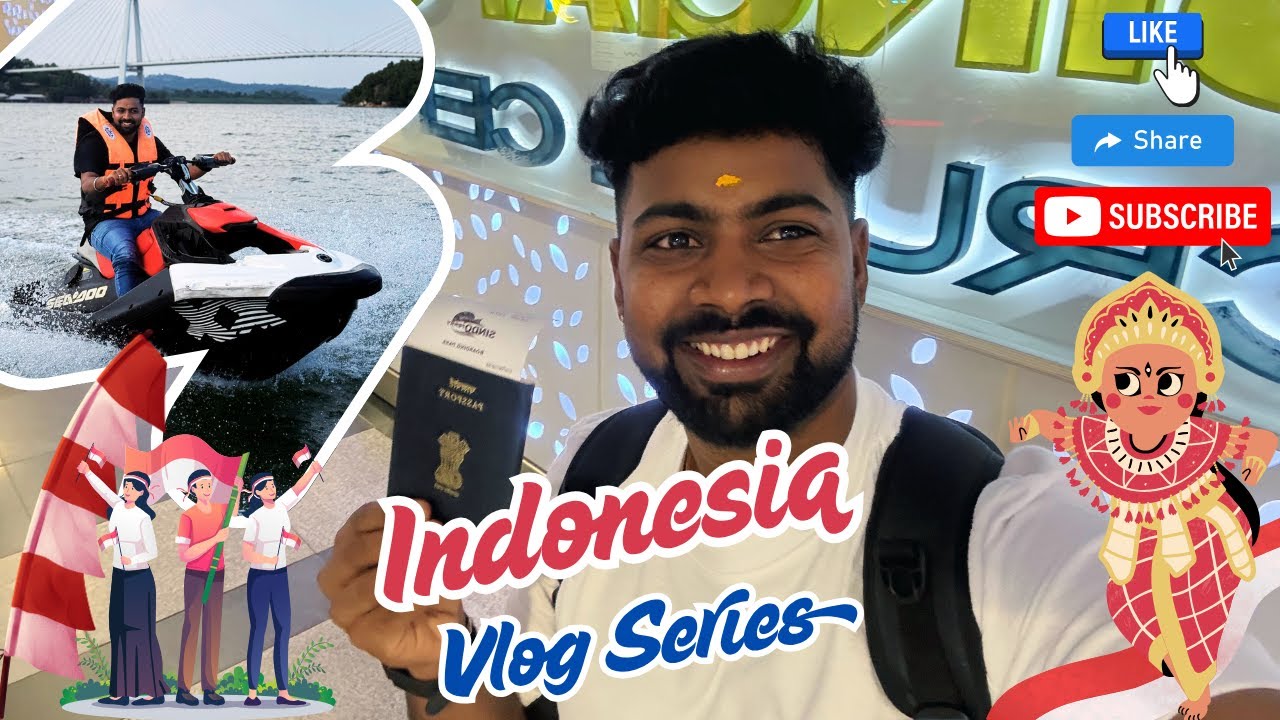 🇸🇬 Singapore to Indonesia Ferry Trip 🌊 | Scenic Views & Travel Guide 🧭| Part 1 muralizvlogs #sg