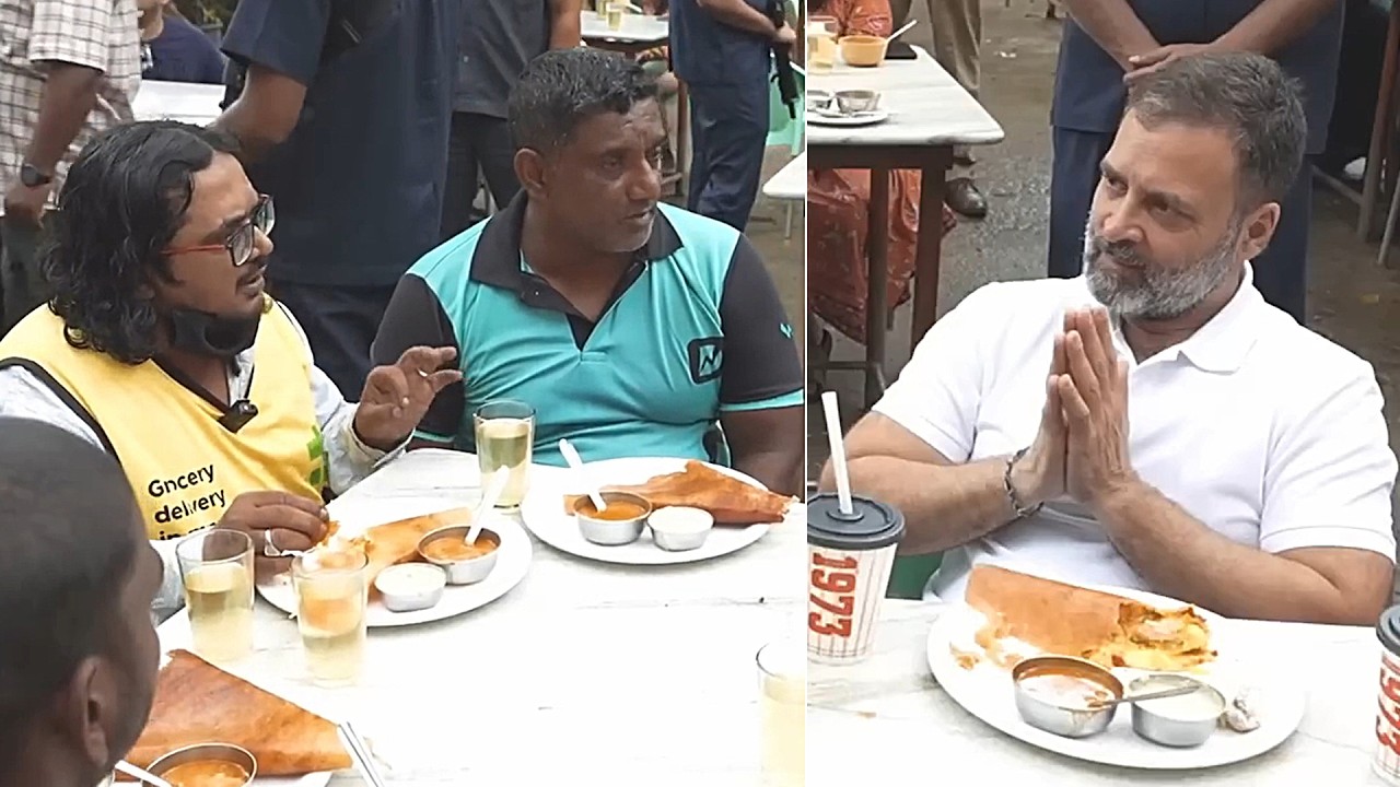 Rahul Gandhi Discuss With Food Delivery Boys | Rahul Gandhi Latest Video | News Buzz