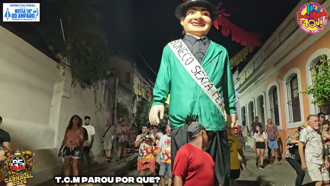 [CARNAVAL 2026] TRADIÇÃO E IRREVERÊNCIA: TCM PAROU POR QUÊ? AGITA A SEXTA FEIRA PÓS EM OLINDA