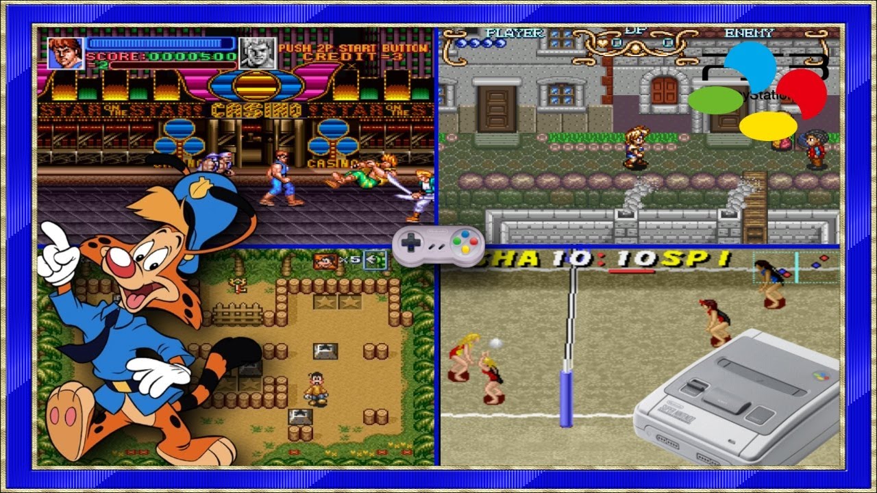 100 Jeux Super Nintendo en 10 Minutes