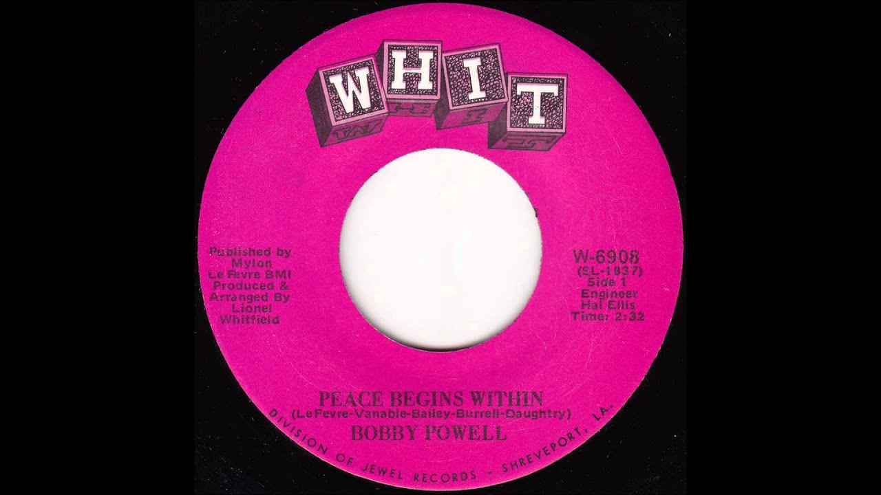 Bobby Powell - Peace Begins Within