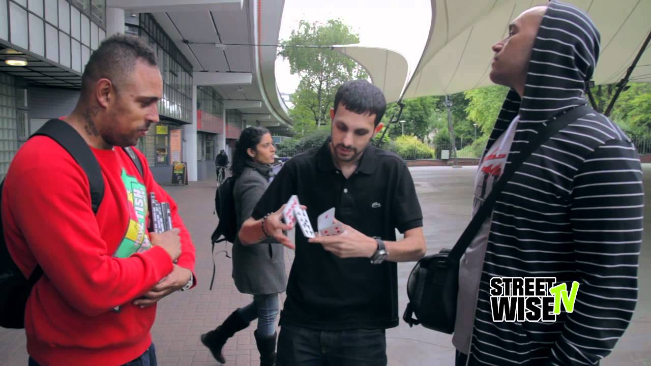 Dynamo magician! Streetwise EXCLUSIVE!