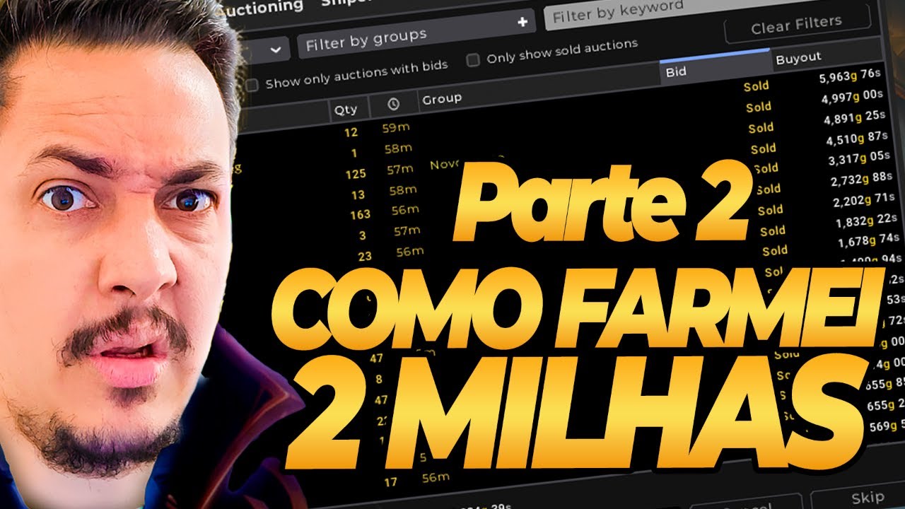 FARM DE GOLD 2 WOW AO VIVO - DICAS E TRUQUES #6 #WOW #canalnoobgo #skinscs2