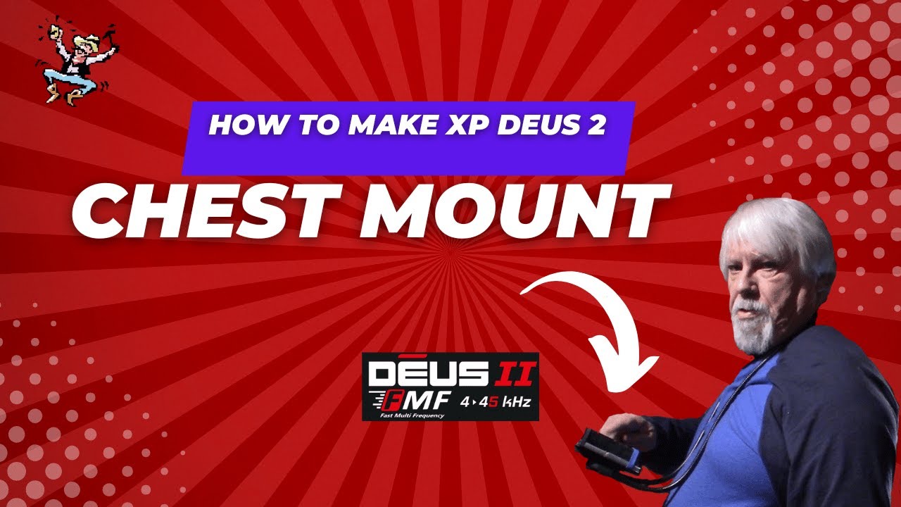 XP Deus II - How to Chest Mount the Control Box | XP Deus Modifications | #xpdetectors #xpdeusii