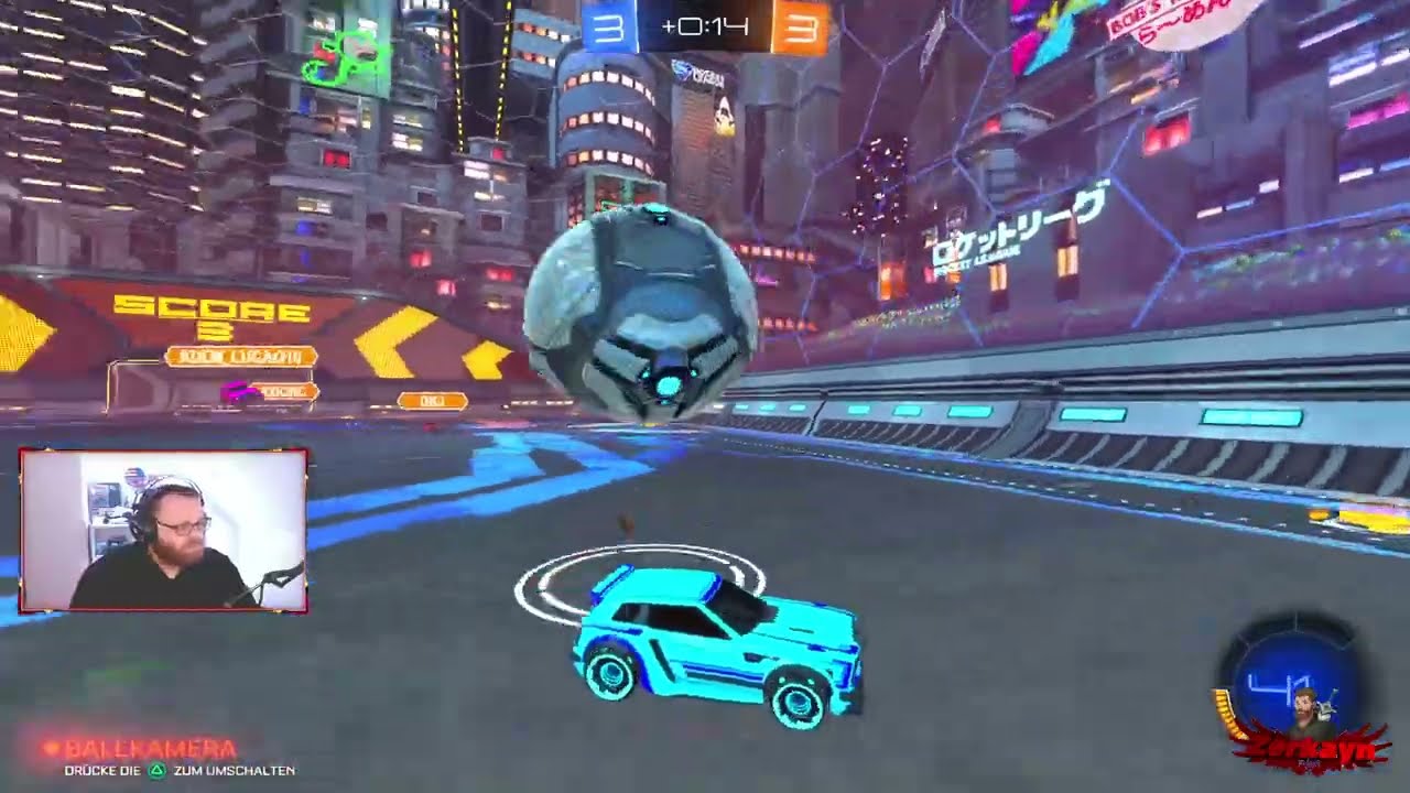 Rocket League Part 482: [ 3v3 Ranked ] - Der war mal Champ