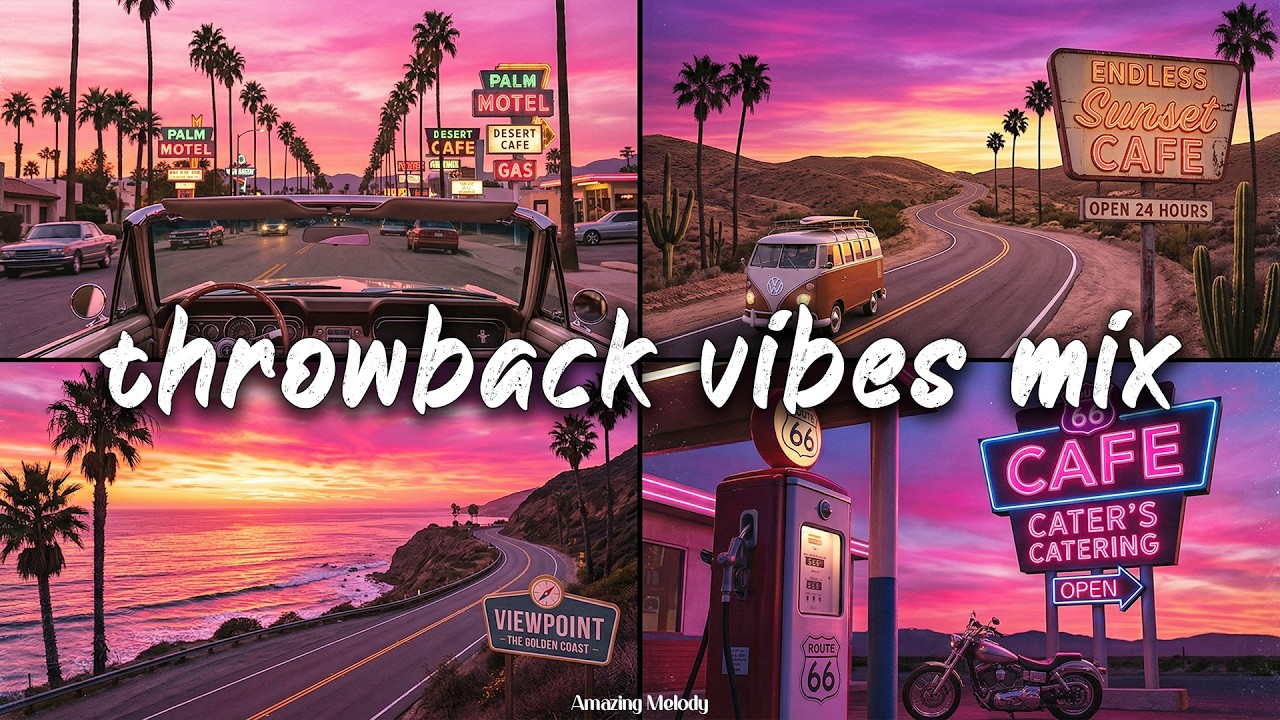 throwback vibes mix ~nostalgia playlist ~summer roadtrip