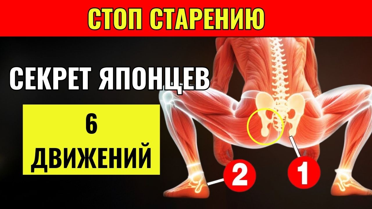 После 50 делайте эти 6 движений как японские долгожители для здоровья и долголетия