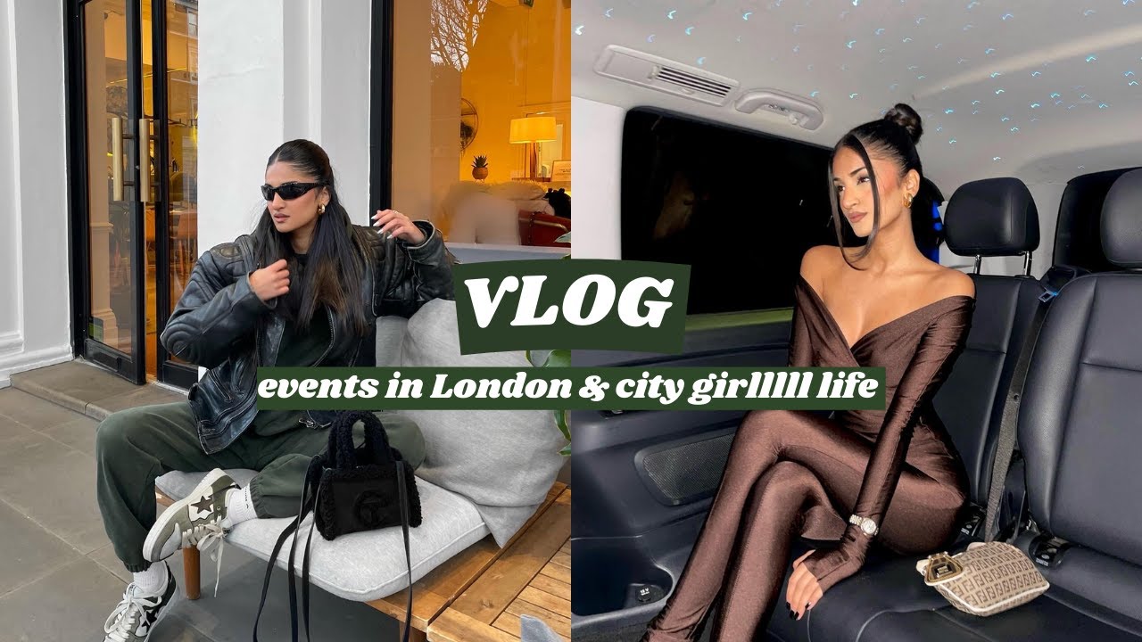 vlog - events in London & back to city girl life | Kim Mann