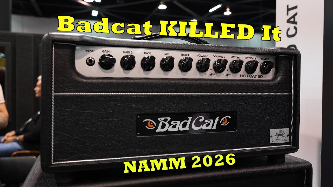 Badcat Amps KILLED It at NAMM This Year!