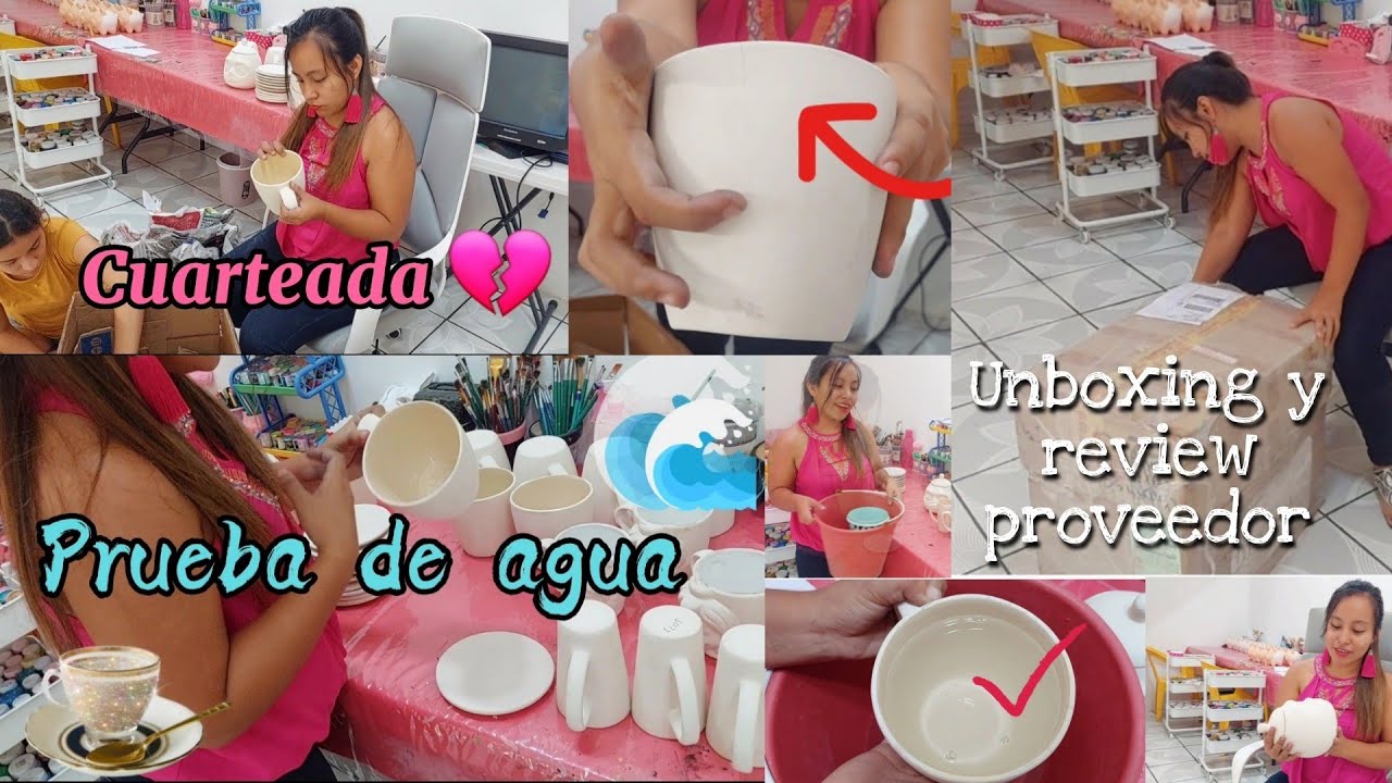 Como saber si una taza sirve o no para uso☕|Unboxing y review Proveedor nuevo ⭐😚