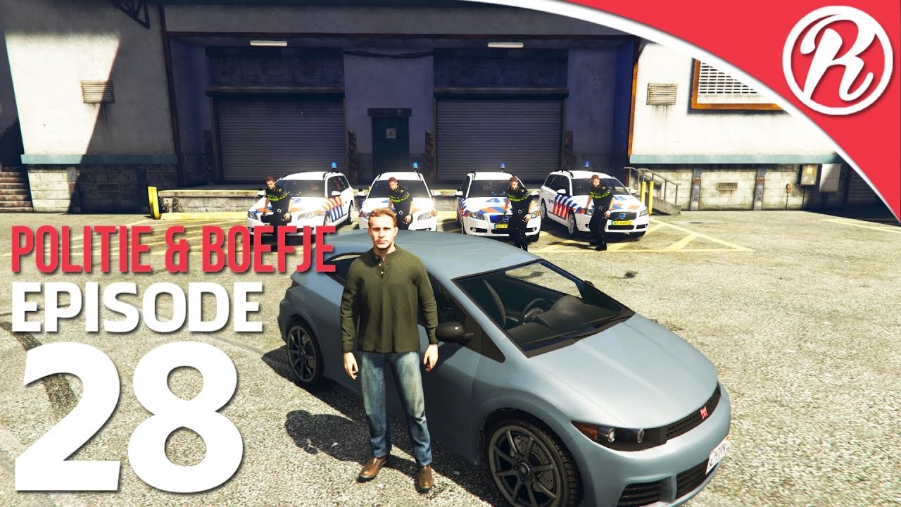 [GTA5] POLITIE OP JE HIELEN!! - Royalistiq | Politie en boefje #28