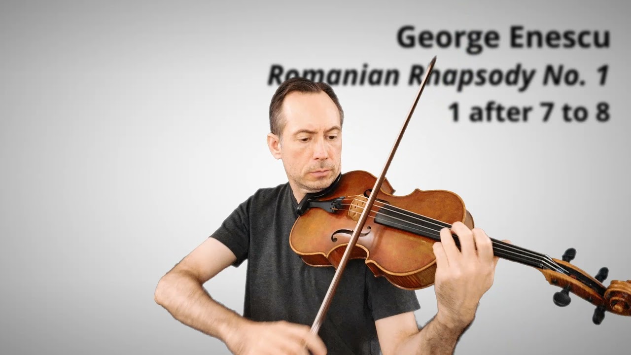 Viola solo from Enescu Romanian Rhapsody No. 1