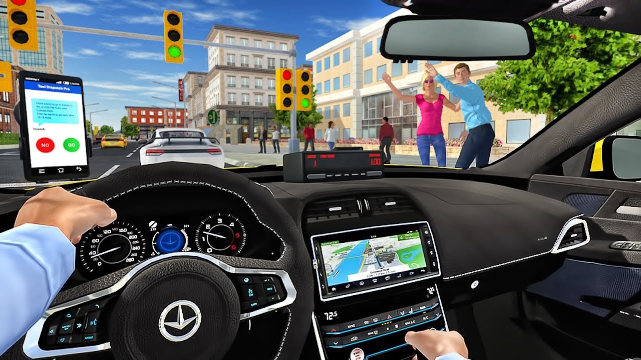 Taxi Game 2 - Unlock New Car Driving Simulator - Android GamePlay #2