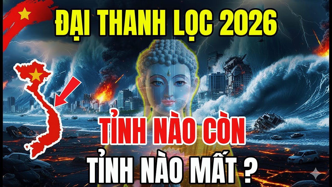ĐẠI THANH LỌC 2026 Tỉnh Nào Còn, Tỉnh Nào Biến Mất Lời Phật Cảnh Tỉnh Người Việt
