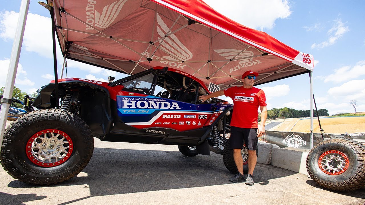 Взгляд изнутри на новый Desert Racing Talon SXS от Honda