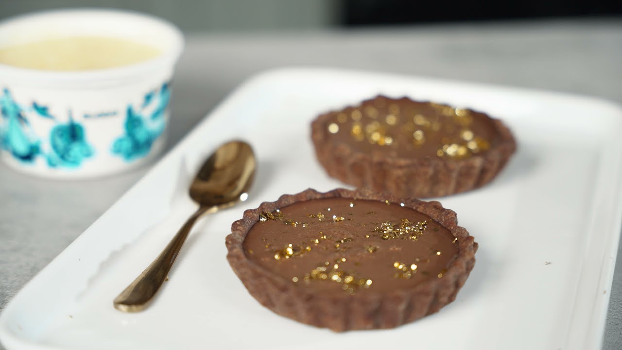 Rodda's Clotted Cream Mint Chocolate Tart