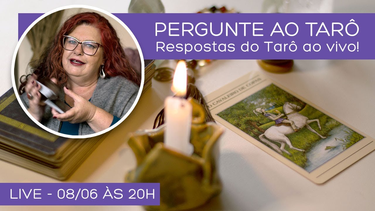 PERGUNTE AO TAR&Ocirc; - Vou responder a sua pergunta para o Tar&ocirc; ao vivo!