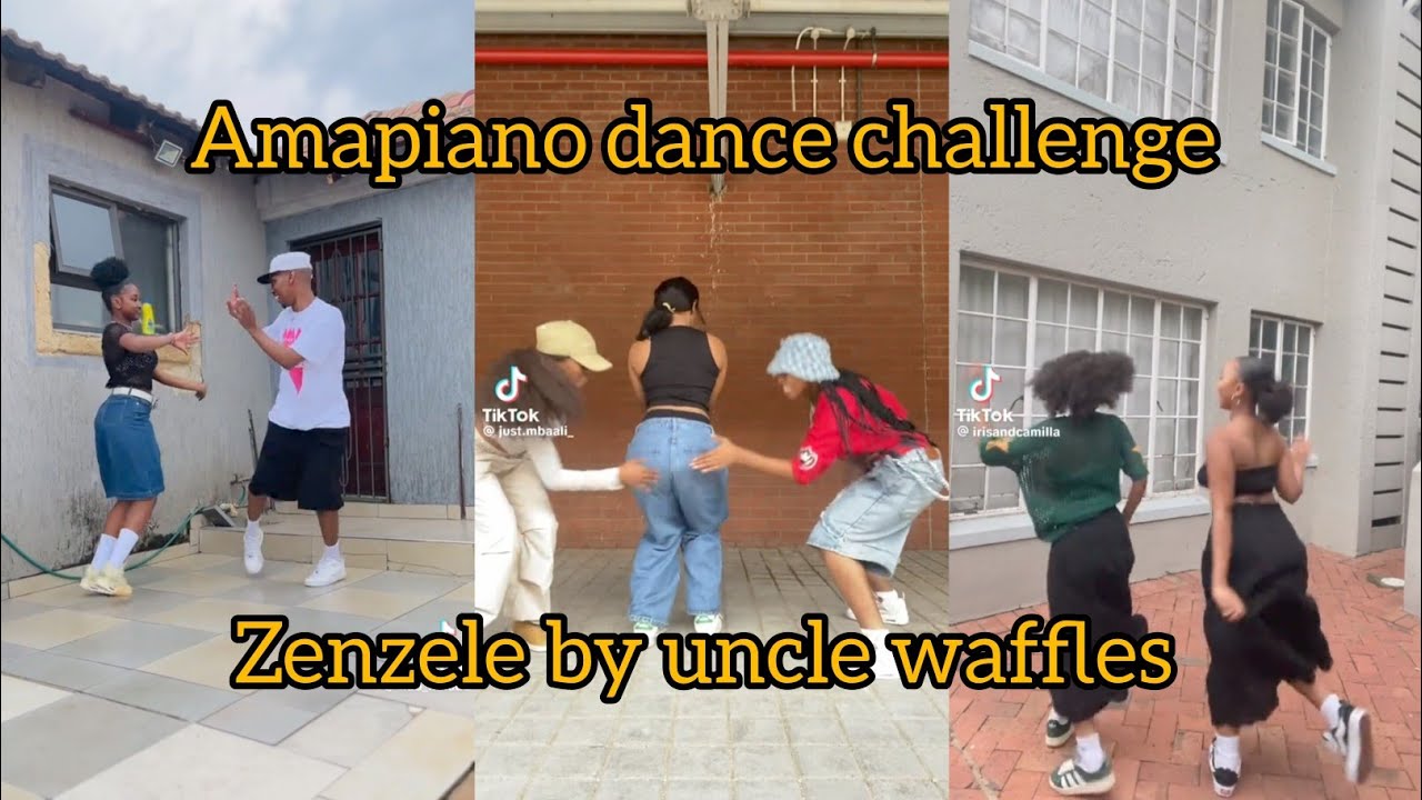 amapiano zenzele dance challenge uncle waffles