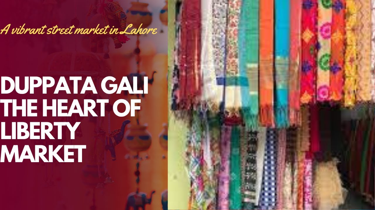 Exploring Dupatta Gali The Heart of Liberty Market Lahore | Lahore&rsquo;s Colorful Fashion Street |JW