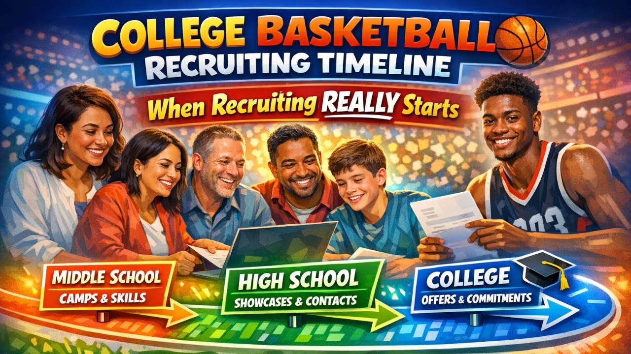 The REAL College Basketball Recruiting Timeline for Parents & Players 🏀 (When It Actually Starts)