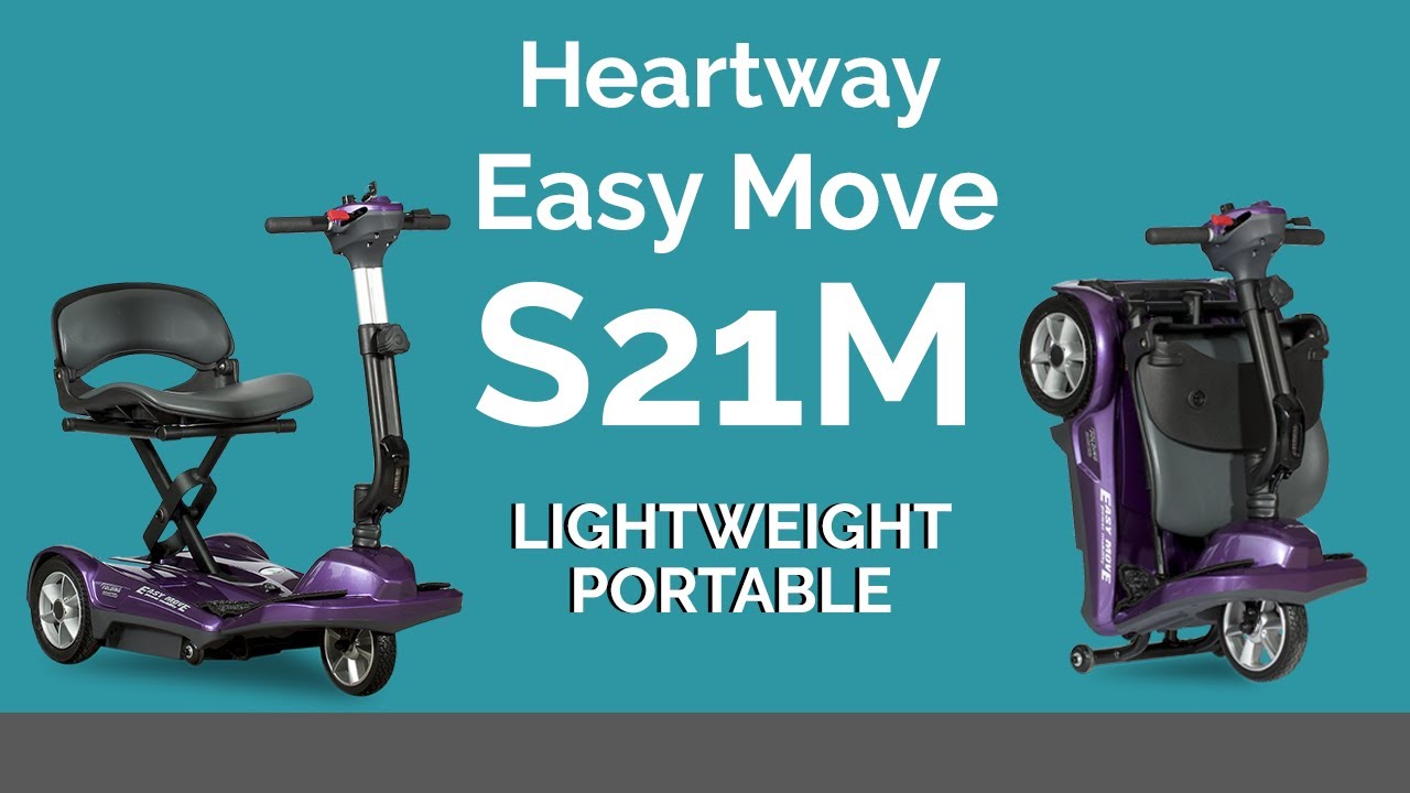 Heartway Easy Move (S21M) Folding Travel Mobility Scooter