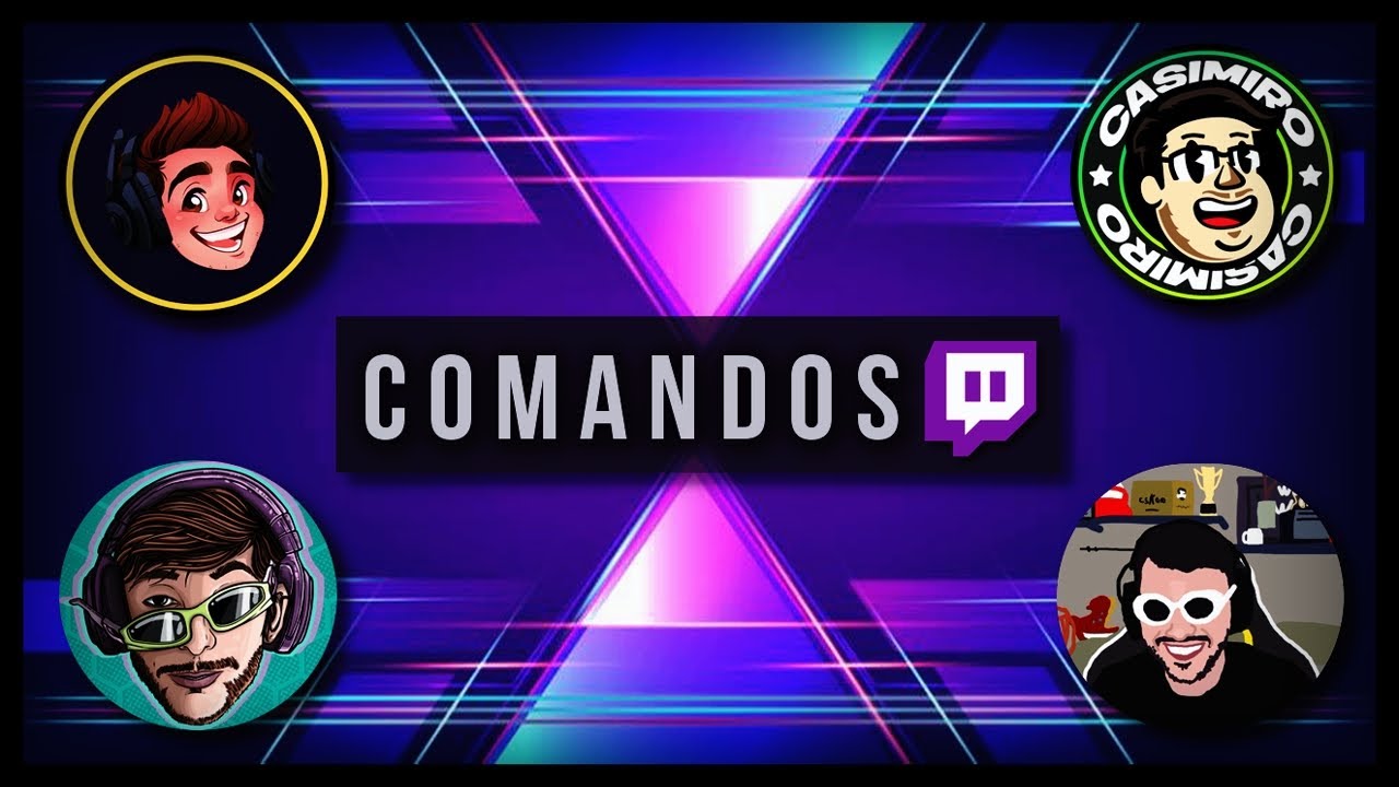 TOP 100 COMANDOS DE CANAIS NA TWITCH + INFINITAS IDEIAS PARA COMANDOS (Guia do Streamer)