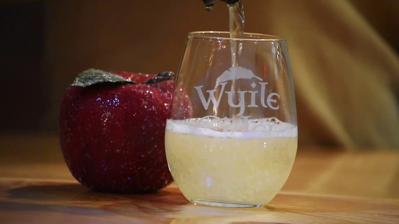 Our Apple Cider Even Sounds Like the Holidays - at Wyile Cider on Foxfire Mountain