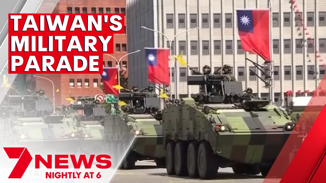 Taiwan's military parade | 7NEWS