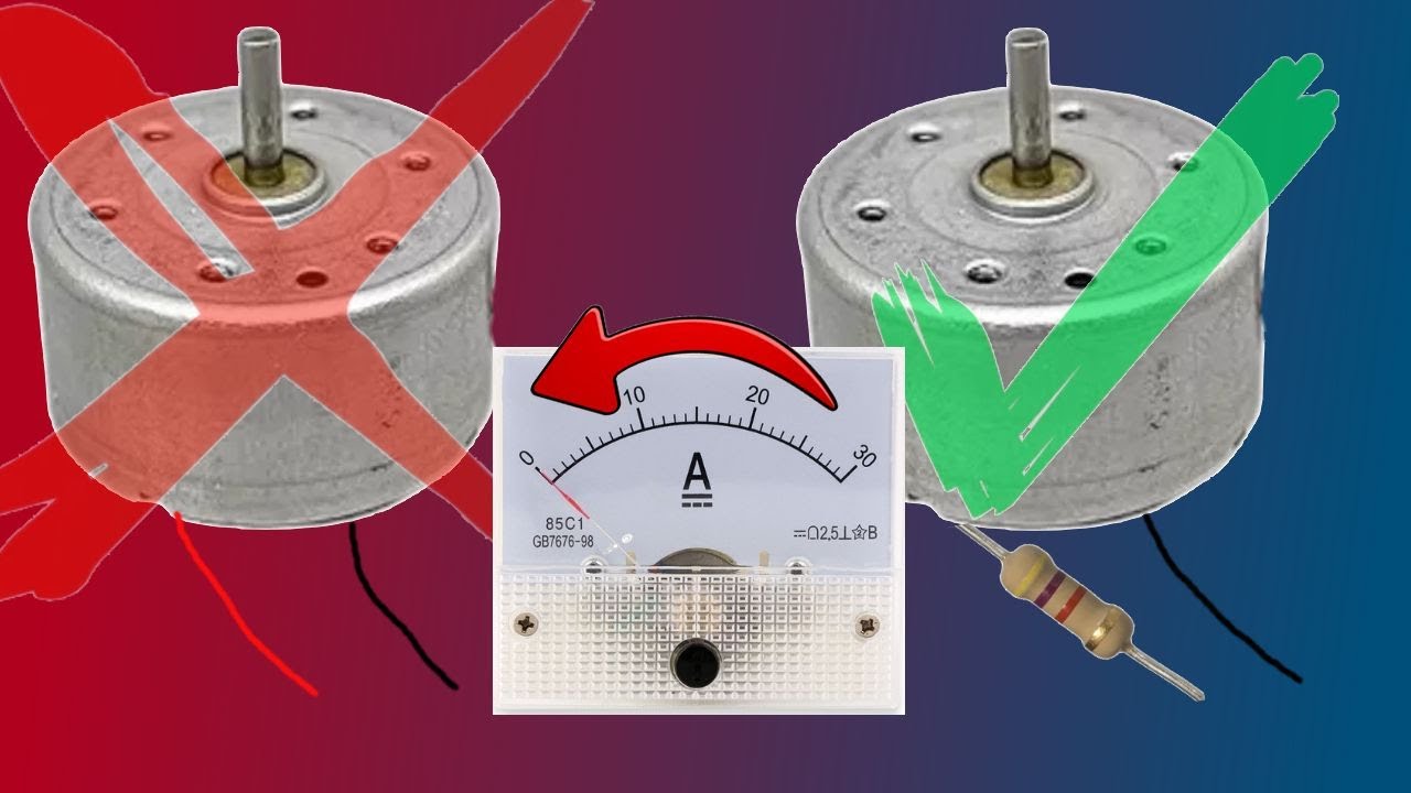 Aprende a limitar amperaje con solo una resistencia