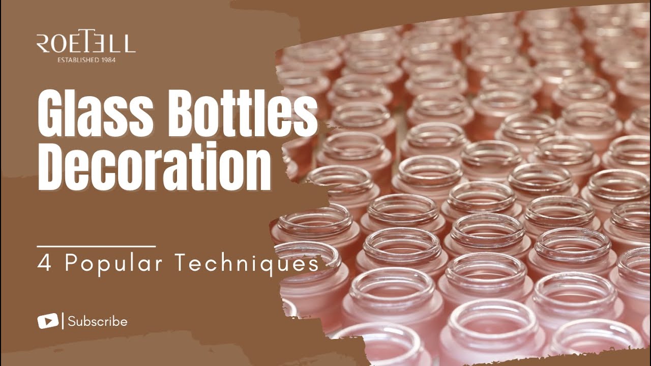 Custom glass bottles decoration ideas and techniques | Roetell