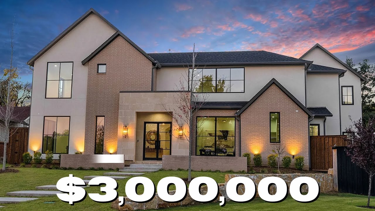DALLAS REALTORS TOUR A $3M TRANSITIONAL HOME | Inside a Stunning Custom Home!