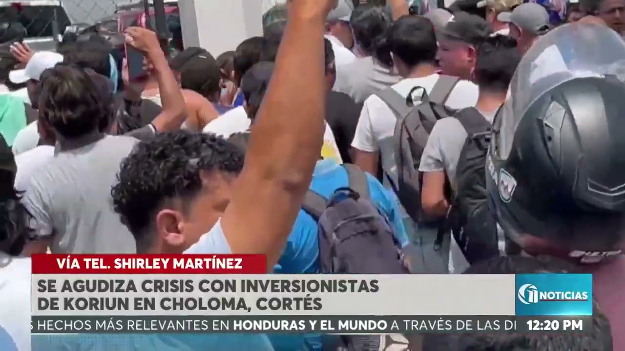 Se agudiza crisis con inversionistas de Koriun en Choloma, Cortés