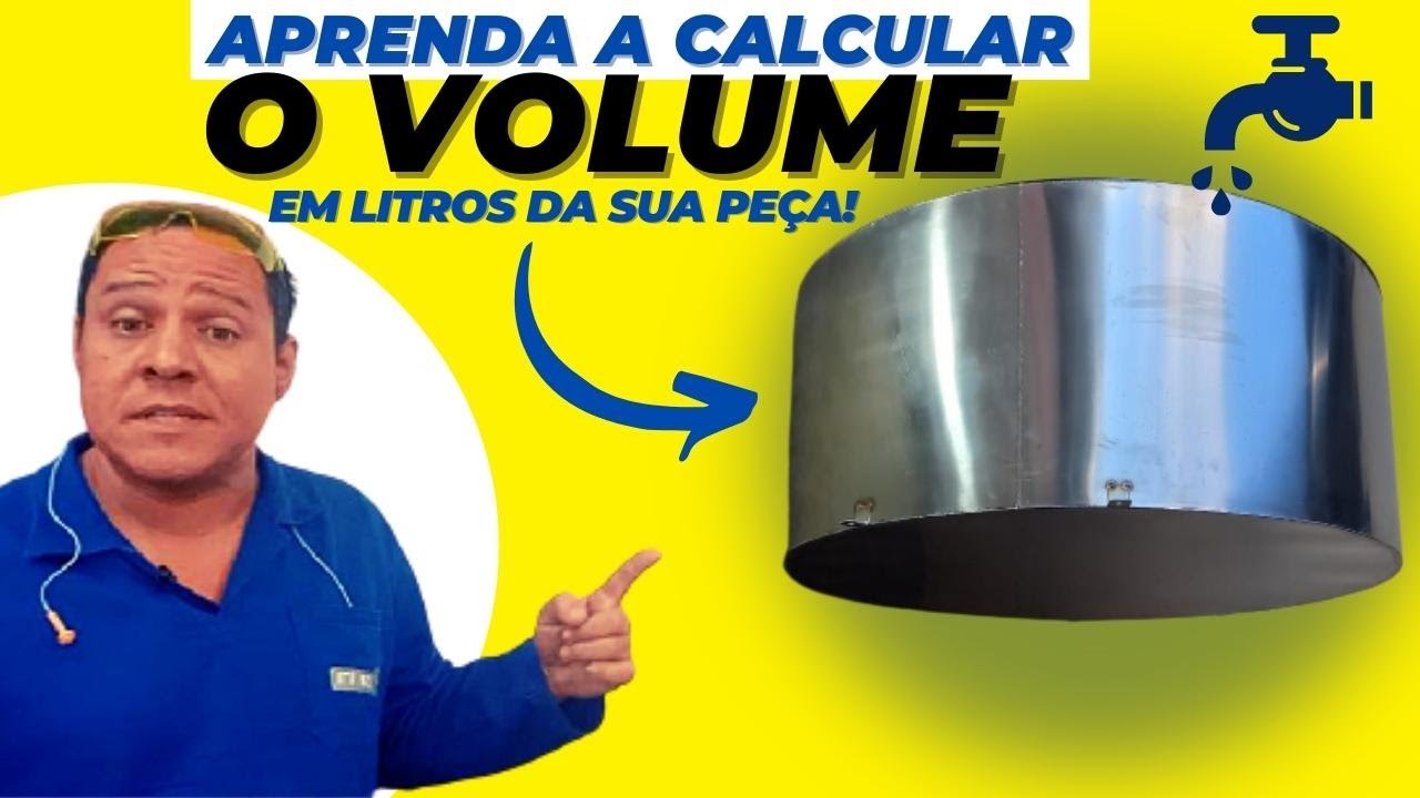 ✅Como CALCULAR O  VOLUME?  Fácil e rápido !