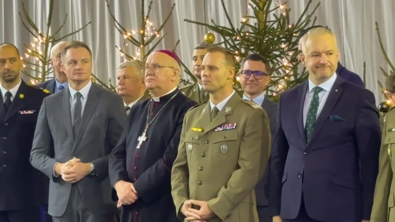 Wigilia służb mundurowych Warmii i Mazur