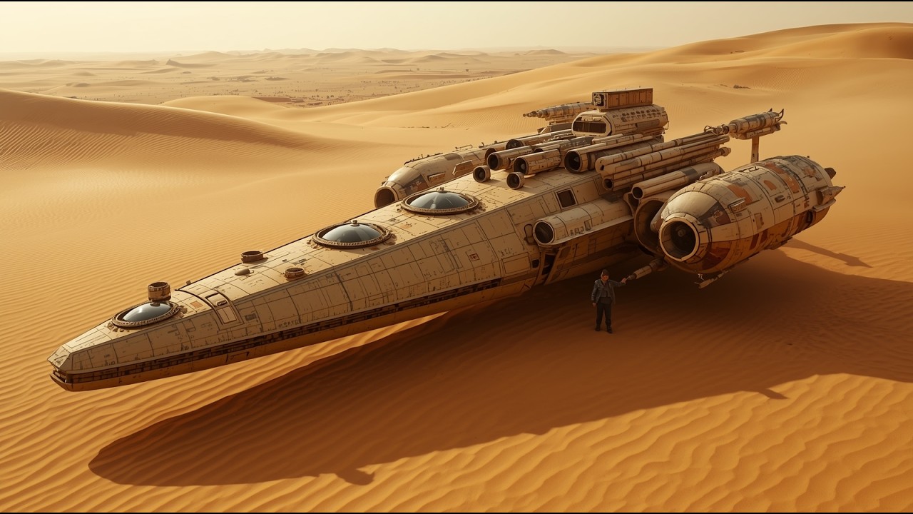 An Abandoned Colossal Starship Begged for a Human Mechanic—He Turned It Into a Galactic Megaweapon