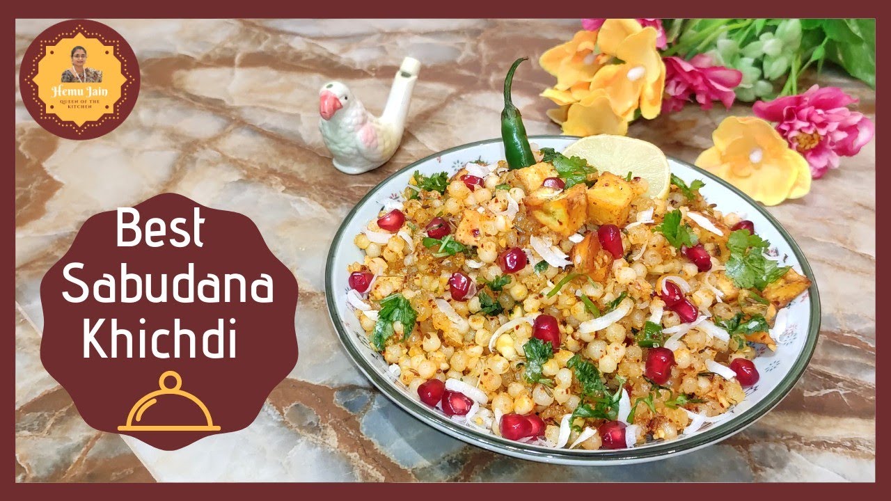 BEST Sabudana Khichdi Recipe | साबूदाना खिचड़ी | Navratri Special | Fasting Recipe | Jain Recipe