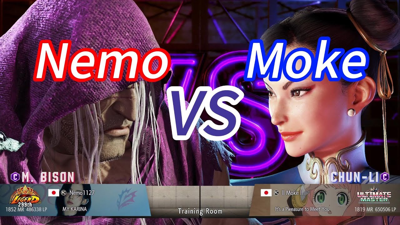 SF6💥Nemo1127(M.BISON) vs Moke(CHUN-LI)💥Street Fighter 6 High Level Match's EP1446