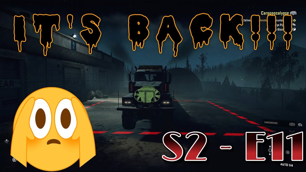 Season 2, Episode 11 - IT'S BACK!!! - SnowRunner on Hard Mode (Walkthrough)