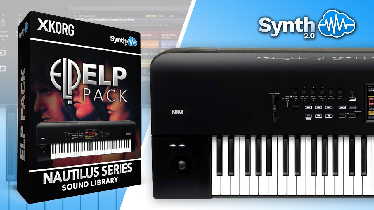 ELP PACK - EMERSON, LAKE & PALMER COVER PACK | KORG KRONOS / NAUTILUS