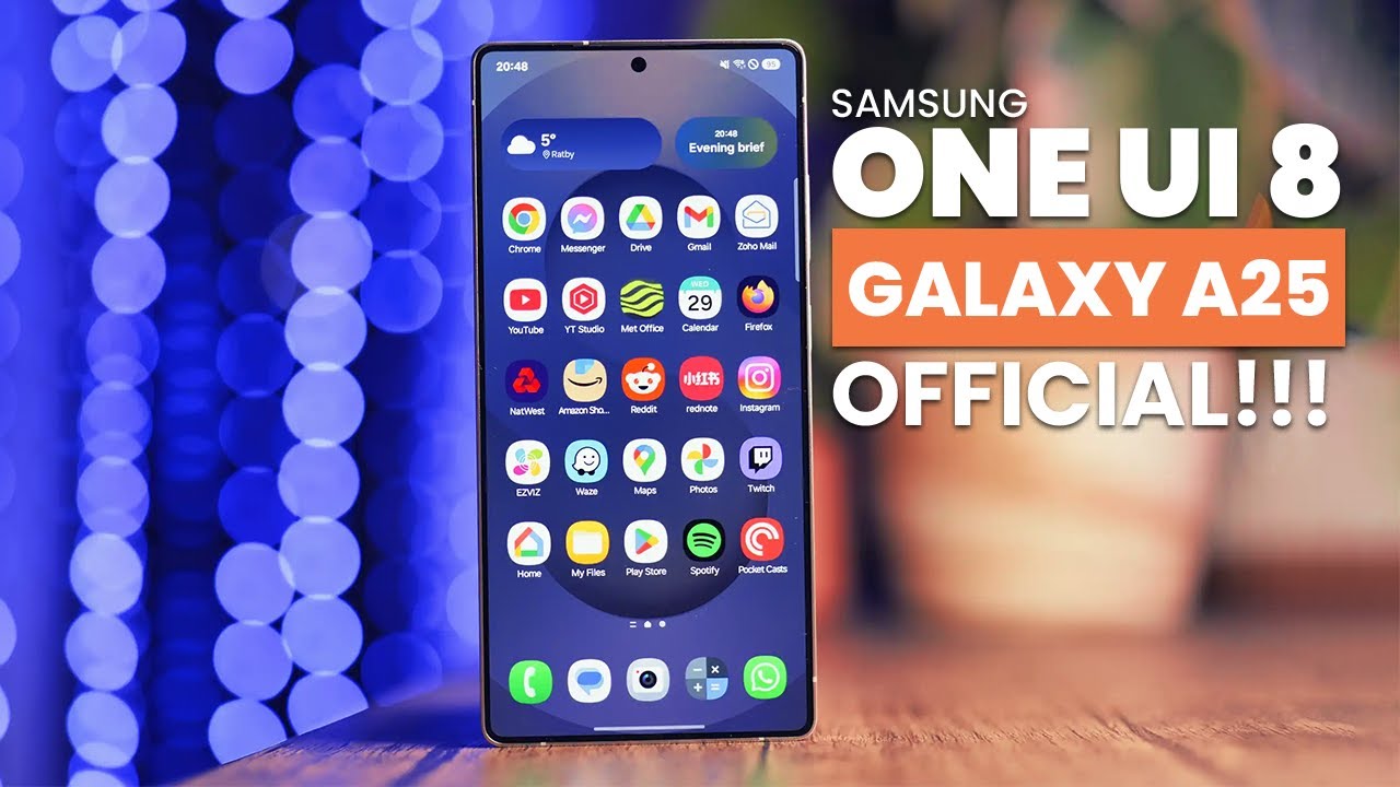 Samsung Galaxy A25 gets One UI 8 Surprise Update - OFFICIAL!!!