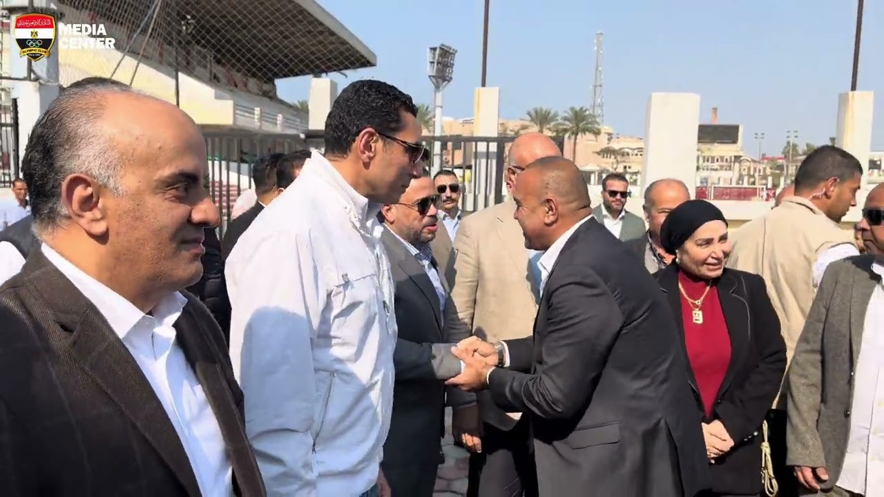 📹| زيارة معالى وزير الشباب والرياضة للنادى الأوليمبى 🔴