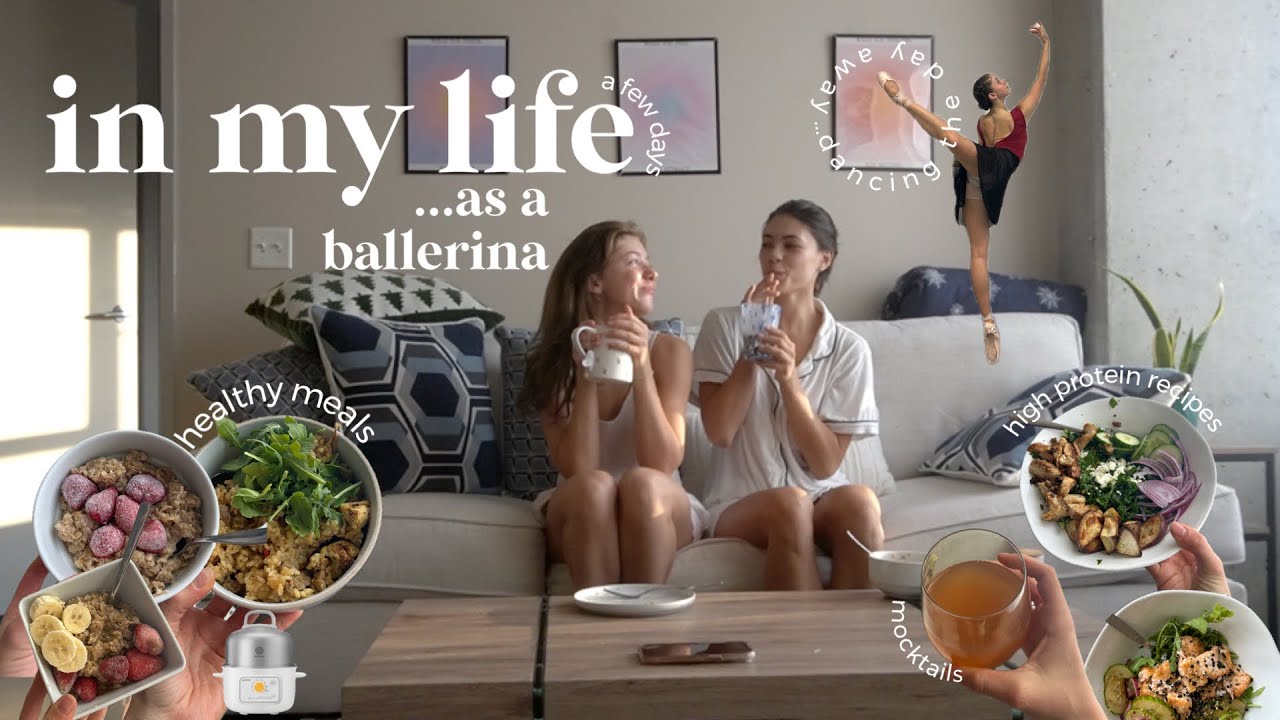 my first *week* as a ballerina with Grand Rapids Ballet || what i eat & how i train