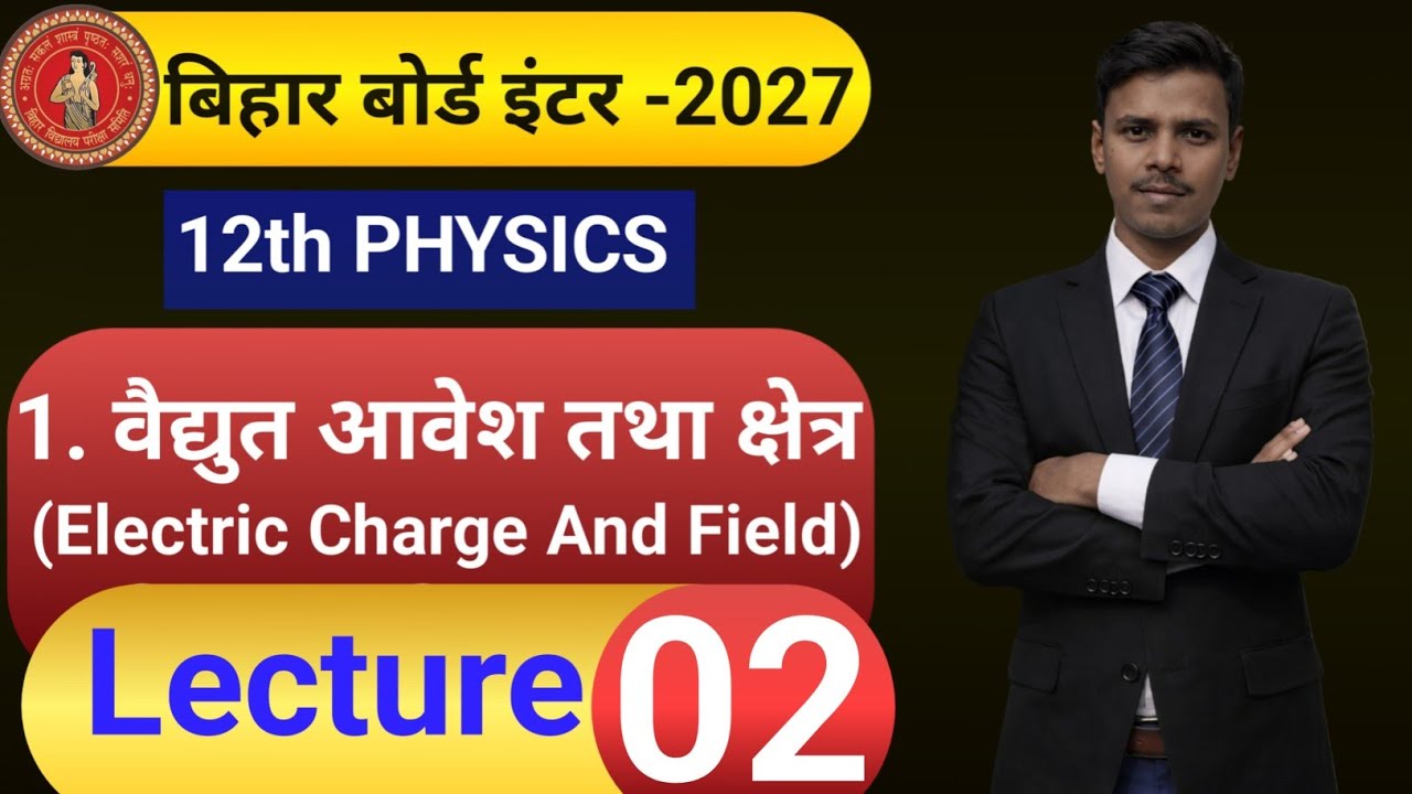 Class 12th Physics Chapter 01 Theory  Board Exam 2027