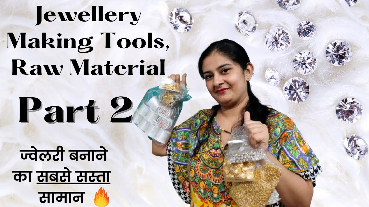 Jewellery Raw Materials | Oxidized Jewellery | Jewelry Raw Material | Jewellery Making Tools Part 2