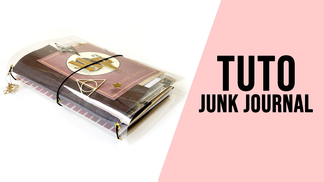 SCRAPBOOKING { TUTO } Un JUNK JOURNAL de A à Z ensemble au thème HARRY POTTER I LYDILLE I
