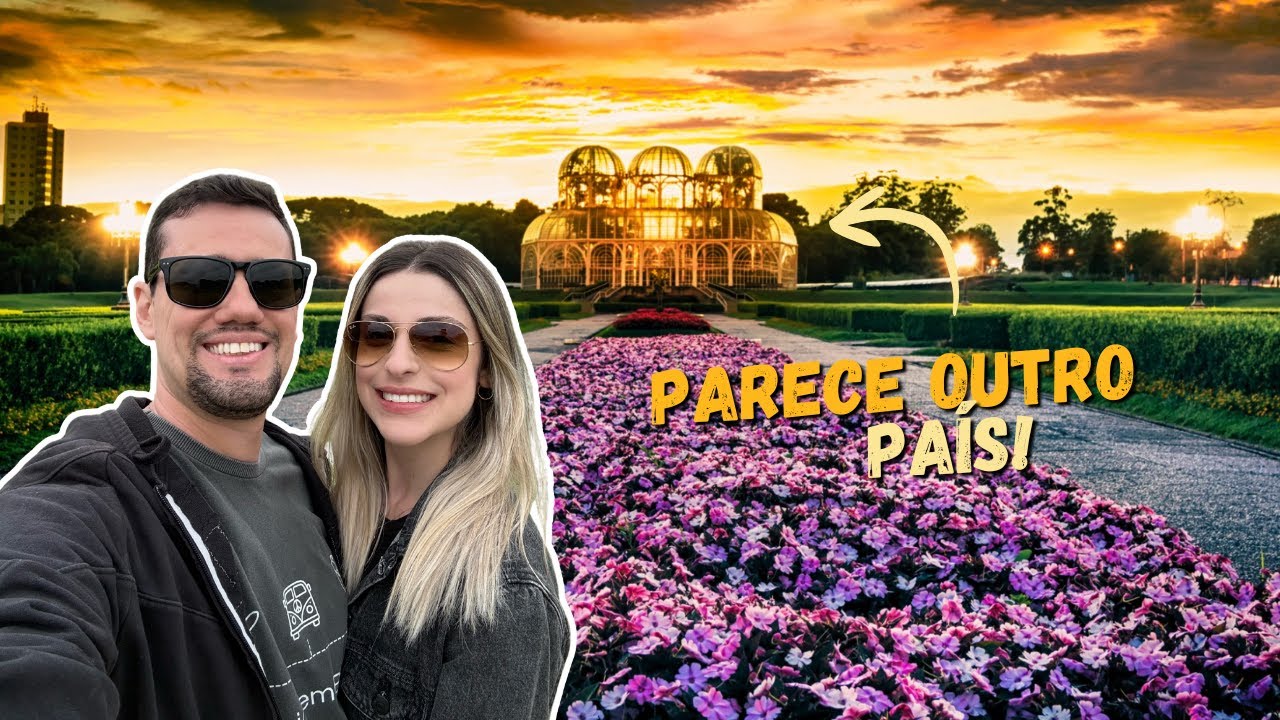 Entramos no JARDIM BOTÂNICO de CURITIBA e nos surpreendemos!